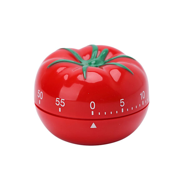 Cartoon Timer Kreativ Kökstimer Mekanisk Köksverktyg Tomat Timer Ägg Timer Kort Timer 60 Minuters Timing Nedräkning med Magnetisk Baksida Alarm