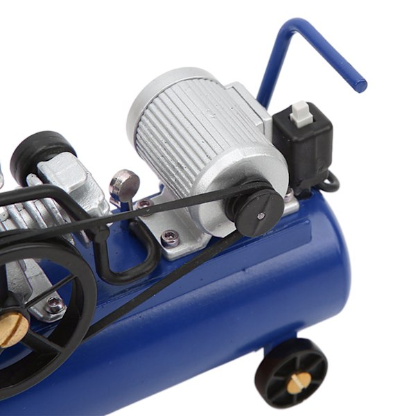 Mini Simuleringsluftkompressor Dekoration RC Tillbehör för SCX10 1/10 Fjärrkontroll Crawler BilBlå