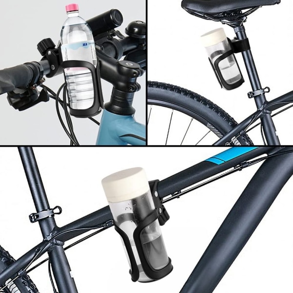 Cykel flaskhållare, 2-pack 360 graders rotation vattenkopphållare