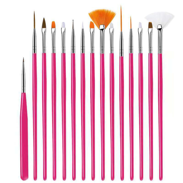 15 st Nail Art penslar Nail Art Tool Set Nail Art Painting DIY