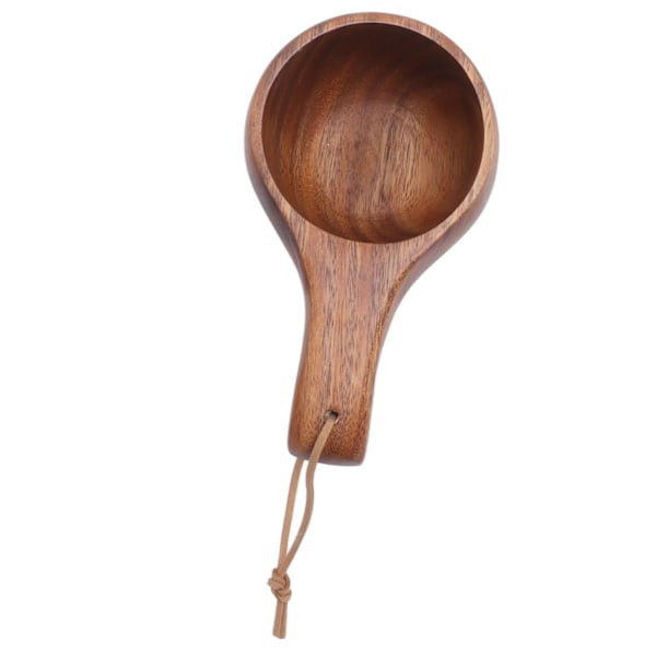 Trämugg Te Mugg Bärbar Hand Carving Naturlig Drickmugg Trä Kaffe Mugg för Hemma Restaurang Camping Stil 2