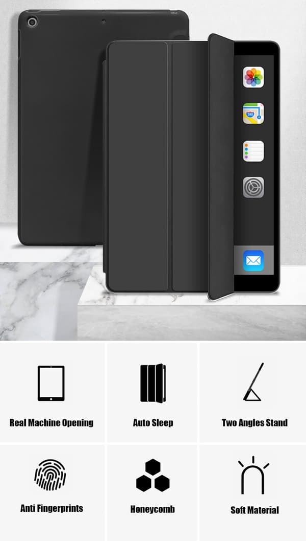 Beskyttelsesetui - Sort - iPad 10. generation 10.9 (2022 model)