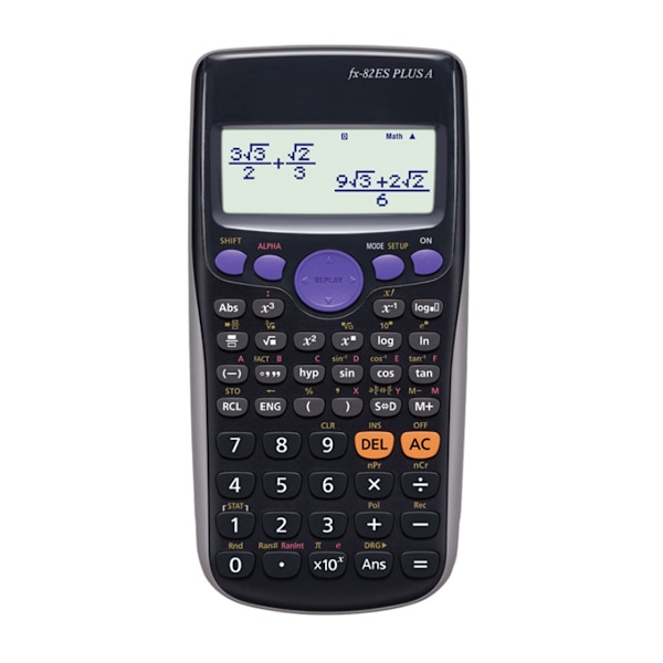 Matematikerns Val Kalkylator, Stor Skärm 417 Funktioners Enhet Med Dubbelt Strömsystem För Oöverträffad Pålitlighet, Perfekt För Högstadiet Och