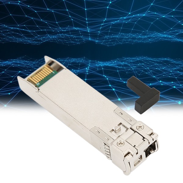 Hot-pluggbar SFP-sändtagare, digital diagnostisk övervakning, singlemode-fiber för låg strömförbrukning, plug and play Ethernet optisk duplex LC