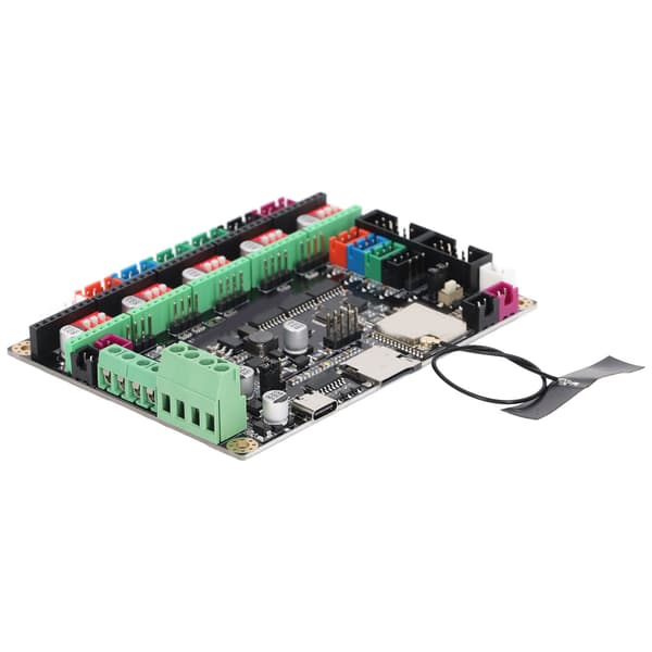3D-skrivares moderkort ersättningslösning, ESP32 MCU 32-bitars kontrollkort med Bluetooth-modul och Flash-minneschip, stöder Marlin2.0 Firmware