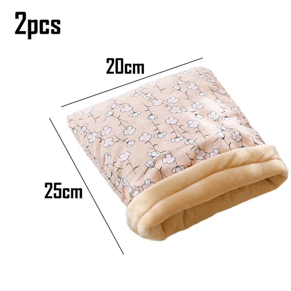Plys Rede til Små Kæledyr Snuggle Sack Gemmested Pose til Pindsvin Marsvin Egern Små Dyr style4