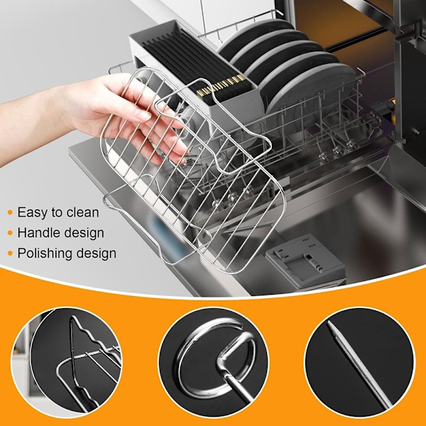 Tillbehör för dubbla korgar fritöser, set om 9 passar för Dual Air Fryer AF451UK AF500UK