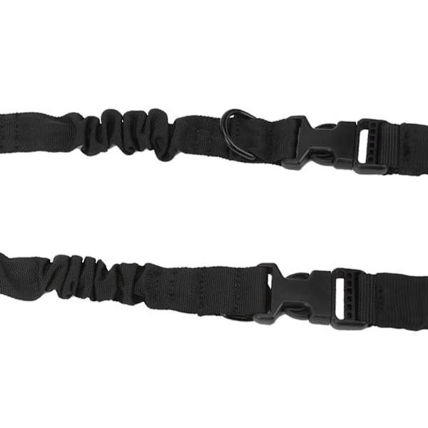 Justerbar nylon 2-punkts sele axelrem utomhus elastiska jaktband med metallkrok