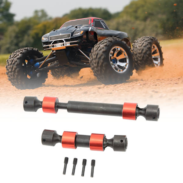 RC Center Drive Shaft Splined Universal Steel CVD Driveshaft för Traxxas REVO 3.3 för Summit E REVO 2.0 Röd