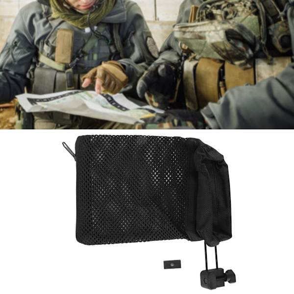 Nylon mässingshöljesuppsamlare med dragkedja i botten Mesh mässingshöljesuppsamlare för skjutträningsstyrskena