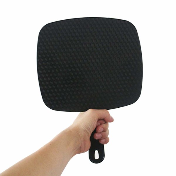 Resespegel, Lätt Fyrkantig Handspegel med Ultraklar Reflektion, Perfekt för Salong och Personlig Vård