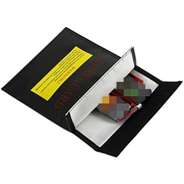 Brandsäker Laddningsväska, Premium Lipo Batteriskydd, Explosionssäkert Flamskyddande Non-Woven Tyg, Idealisk För Rc Lipo Batteriskydd,