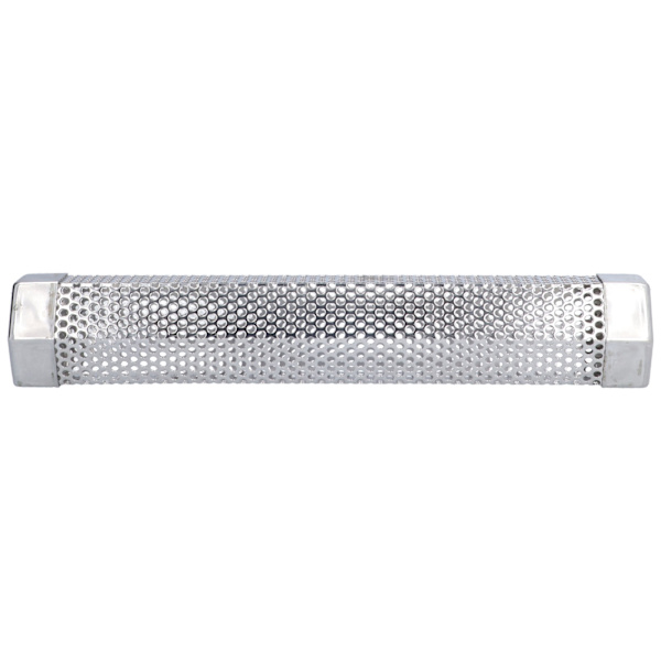 Rökare Rör 304 Rostfritt Stål Bärbar Hex Stabil Grill Rökgenerator Rör för Kall Varm Rökning Grillad Mat 30.6x5cm(12 Tum)