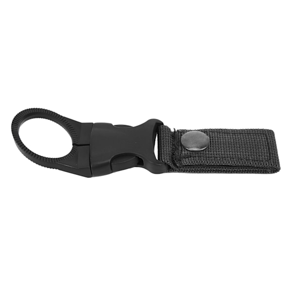 Portabel Vattenflaskringhållare för Utomhusaktiviteter, Användning i Flera Scener, Lättviktigt Bältesklämma för Camping Vandring Resor (4-pack)