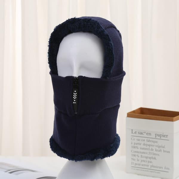 Vintervarm Balaclava-mössa, Elastisk Halsduk, Ansiktsskydd