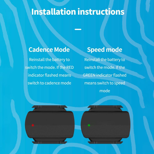 Avancerad cykelsensor för oöverträffad inom- och utomhusprestanda, dubbelbandsteknik möjliggör trådlös Bluetooth Ant-integration, optimerad för
