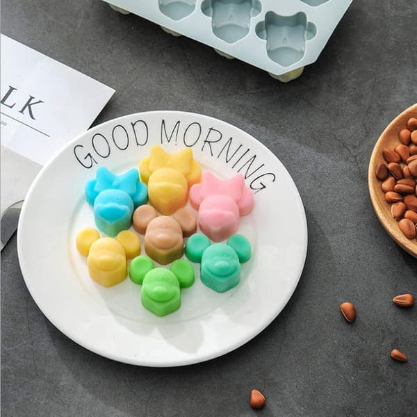 Cloudy Creations, Silikone Skyforme til Professionel Chokoladeproducent, Fleksibel Nem Afstøbning, 2 STK Sæt