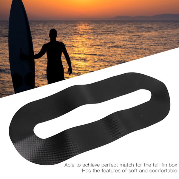 Fin Box Sticker 8in PVC Fin Box Sticker för Stand Up Inflatable Paddling Surfing Reservdel
