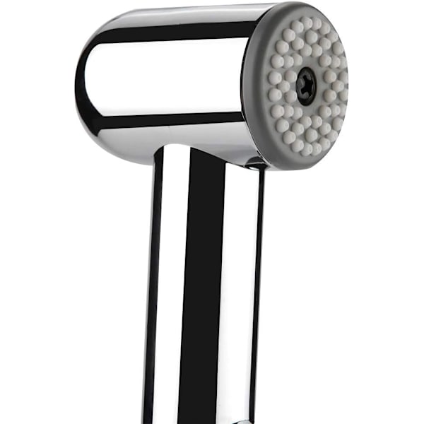 Bidet Handhållen Dusch Toalett Tvättbar Hygienisk Bidet Spray Duschhuvud Kit Krom Finish Krom Handhållen Duschhuvud Hållbar ABS Rengöringsspray