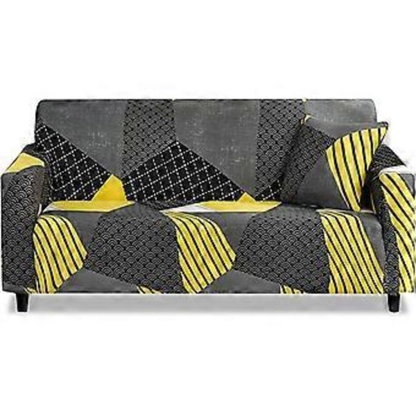 Elastisk sofabetræk skridsikkert Jacquard elastisk sofabetræk til 1 personers sofa