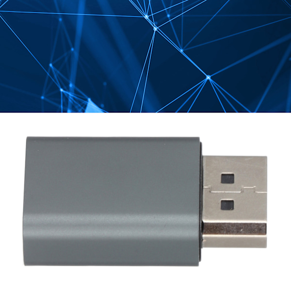 Guldpläterad Stift Display Adapter, Enkelriktad Aluminiumlegeringsadapter för Hemmakontor och Underhållning, Värmeavledning och Korrosion