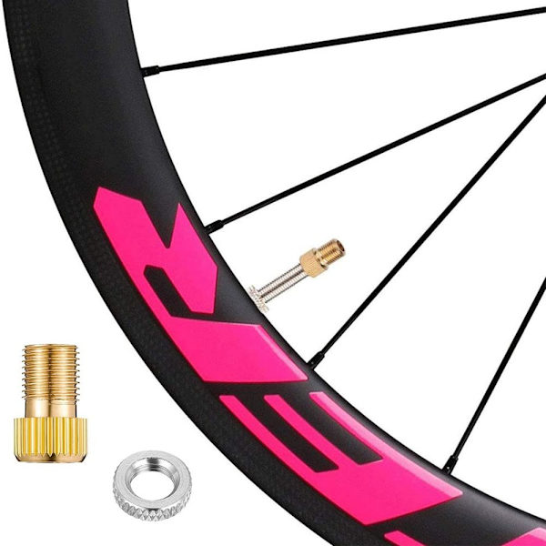 18-delad Presta-ventilkärna set för cyklar och mountainbikes