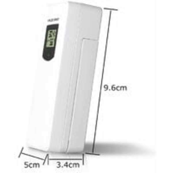 Tillbehör till väderstation trådlös sensor sond temperaturmonitor utomhus ersättningssensor neutral vit 53,49,6 cm 1 st