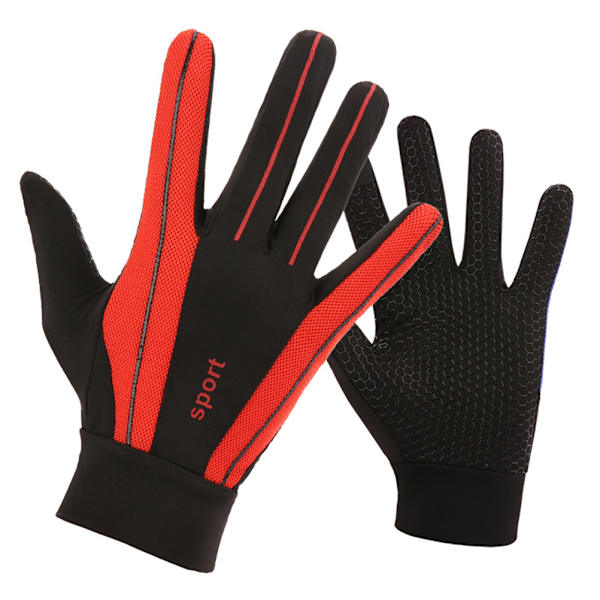 Touchscreen Sport Handskar Anti Slip Elastiska Handskar Andningsbara Ridhandskar