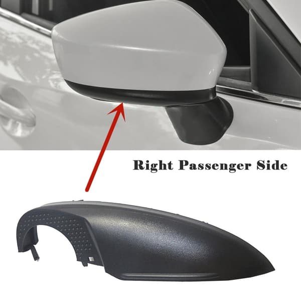 Højre Passagerside Bakspejl Base Plade Dækning Til 2014-2016