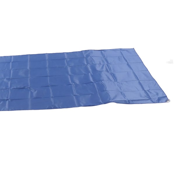 Rektangulärt uppblåsbart poolskydd med snöre Vattentätt markpool dammskydd 2,4x0,92m/7,9x3ft