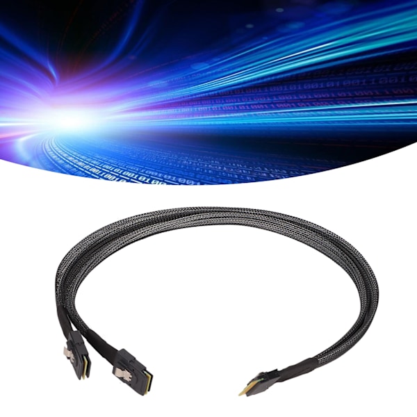 Mini-Sas till Sata Adapterkabel, Kompatibel Med Sas 3.0 Och Backplane, Högdensitets Sas Hd För Dataserver Och Arbetsstation
