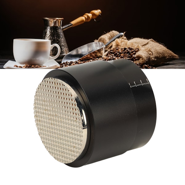 Kaffe Tamper 3 i 1 Kaffe Power Press Distributor Hammer Verktyg för Hem Kök Våffel Bas 58mm / 2.28in