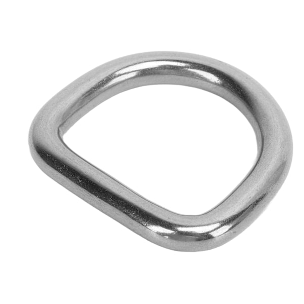 10 st 316 rostfritt stål D-ring halvrund svetsad D-ring spänne surfbräda kajak dragspänne hårdvara 8 mm diameter 40x37x8 mm