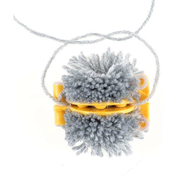 8 st 4 storlekar Pompom Maker Fluff Ball DIY nål hantverkssats