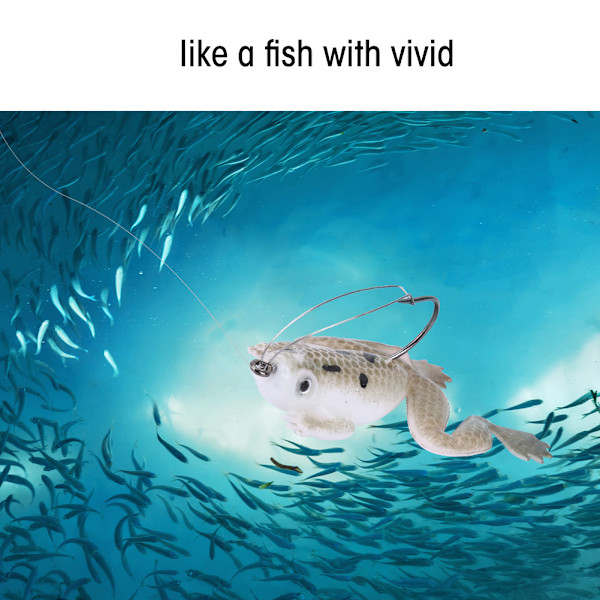 Thunder Frog Fiskebeten, Skarp Krokdesign, Flytande Ytbete, Hållbara och Lång Livslängd, Lätta att Använda för Sötvatten och Saltvatten