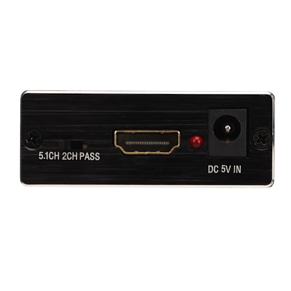 HD Multimedia Interface Splitter 5.1-kanals HD-ljudsignalomvandlare HD Multimedia Interface Ljudextraktor