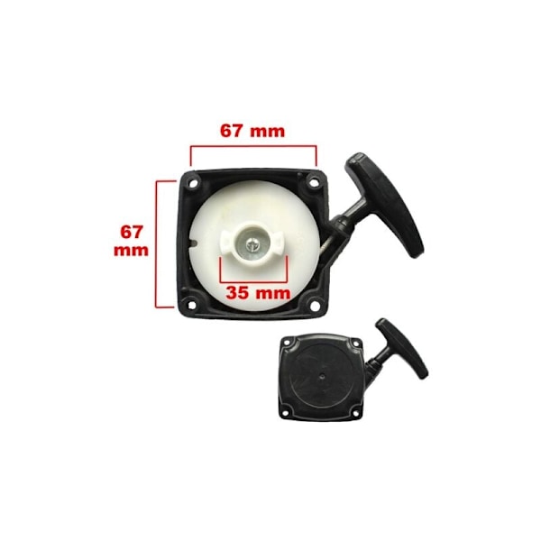 Recoil dragstart för grästrimmer 40-5 Reservdel Trädgårdsmaskin Universal dragstart Recoil startmotoraggregat utbyte