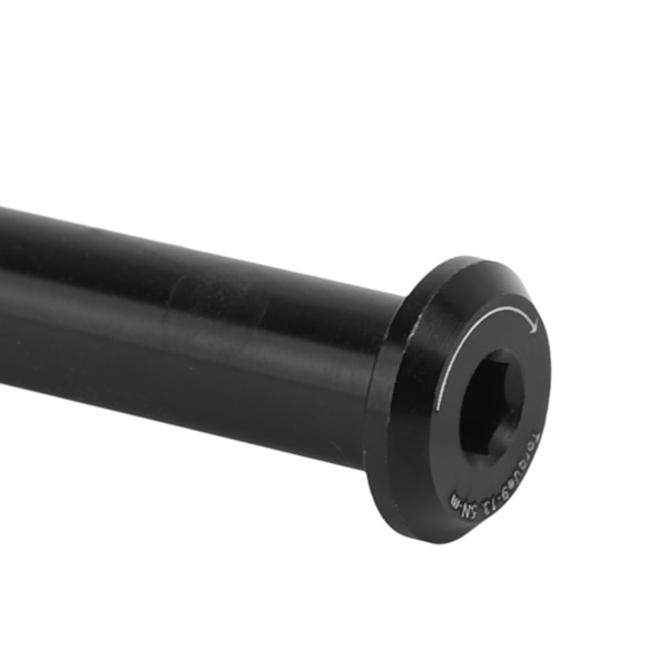 Väghjulsnavs Röraxel Cykel Aluminiumlegering Ihålig Navaxel Axel CykeltillbehörΦ12x124LxM12(P1.0)x16L