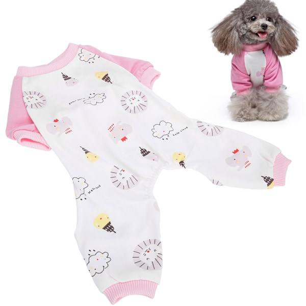 Bedårande Djurkläder, Utsökt Hantverk Hundpyjamas för Små Hundar, Stilren och Vacker Design, Andningsbar Mjuk Design Små Valpkläder för