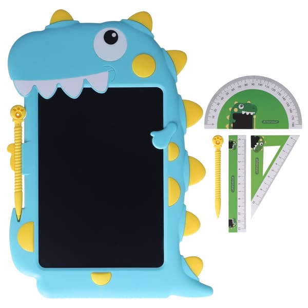 LCD Skrivetablet Dinosaur Form Elektronisk Tegnebræt Sletbart Tegnebræt til Børn1#
