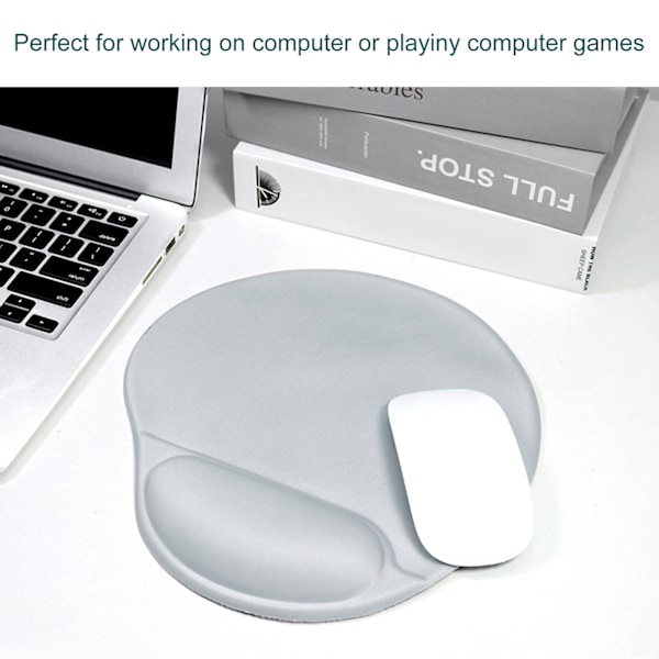 Professionell Musmatta för Gaming, Ergonomisk Komfort med Gel-handledsstöd, Premium Halkfri Bas, för Kontor & Hem, Robust & Stilren Design