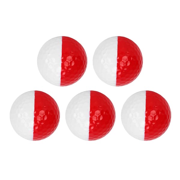 Golftilbehør, Aerodynamisk Dimple Design for Lengre Flyvninger, Slagfaste Materialer og Solid Titaniumkjerne for Konsistent Ytelse