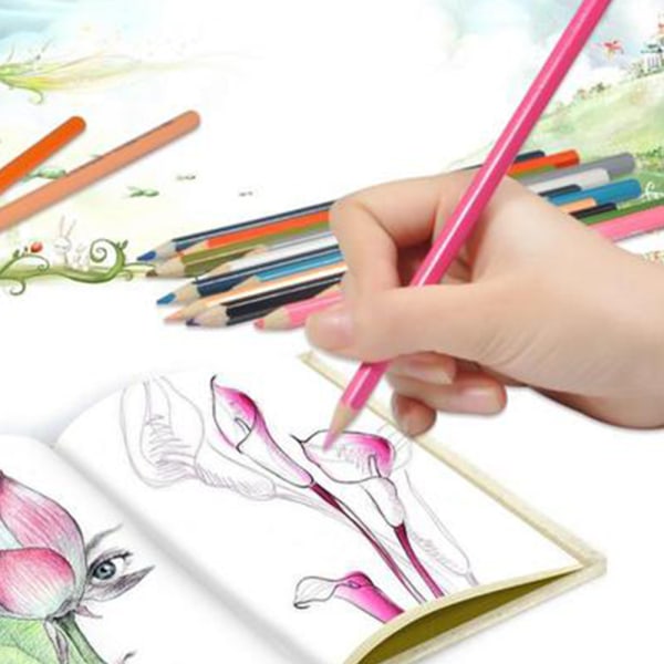 Professionell akvarell färgpennor set, akvarellpennor