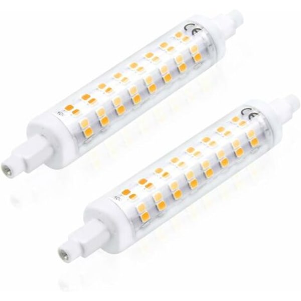 10W Dimbar R7s 118mm LED-pennslampa Kallt vitt 6000K AC200-240V LED-linjär strålkastare motsvarar 48 50 80W halogenlampa för vardagsrum,