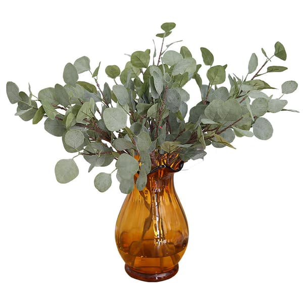 Kunstig blomst Amazon Boligindretning Grøn plante simulering E
