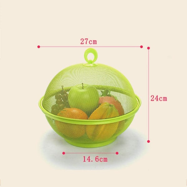 Fruktkorg Förvaringskorg Väggmonterad för frukt, grönsaker
