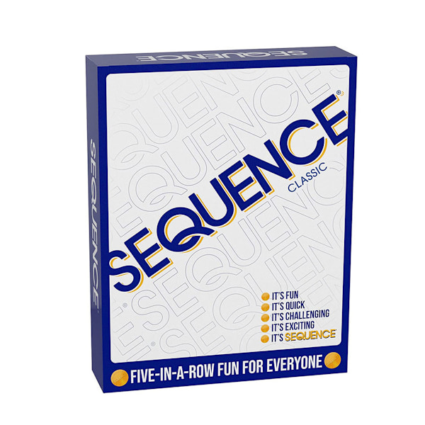 Sequence brädspel, 135 spelpjäser, från 7 år