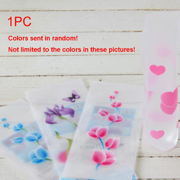 3 st Bärbar Ekologisk Blomma Söt Fällbar Vas Bröllop Kontor Hem Dekoration Slumpmässig PVC Plast Blomvas