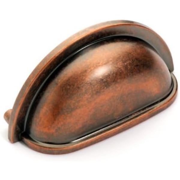 Dynasty Hardware P-2769-AC Antik Kobber Skab Hardware Bin Pull