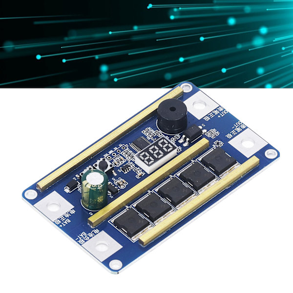Z99 Punktsvetskretskort 3-siffrig digital display Mini DIY Punktsvets Batterilagringsset 12V DC